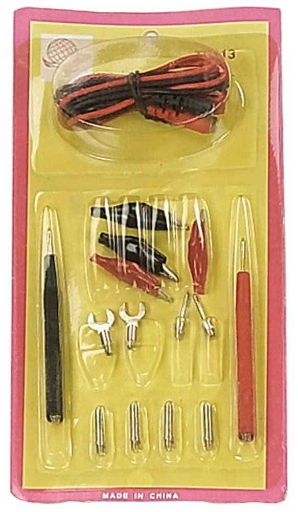 15 Piece Terminal Repair Kit Color-Coded Red Black Essential for DIY Repairs Testing Includes Wires Metal Fittings Vinyl