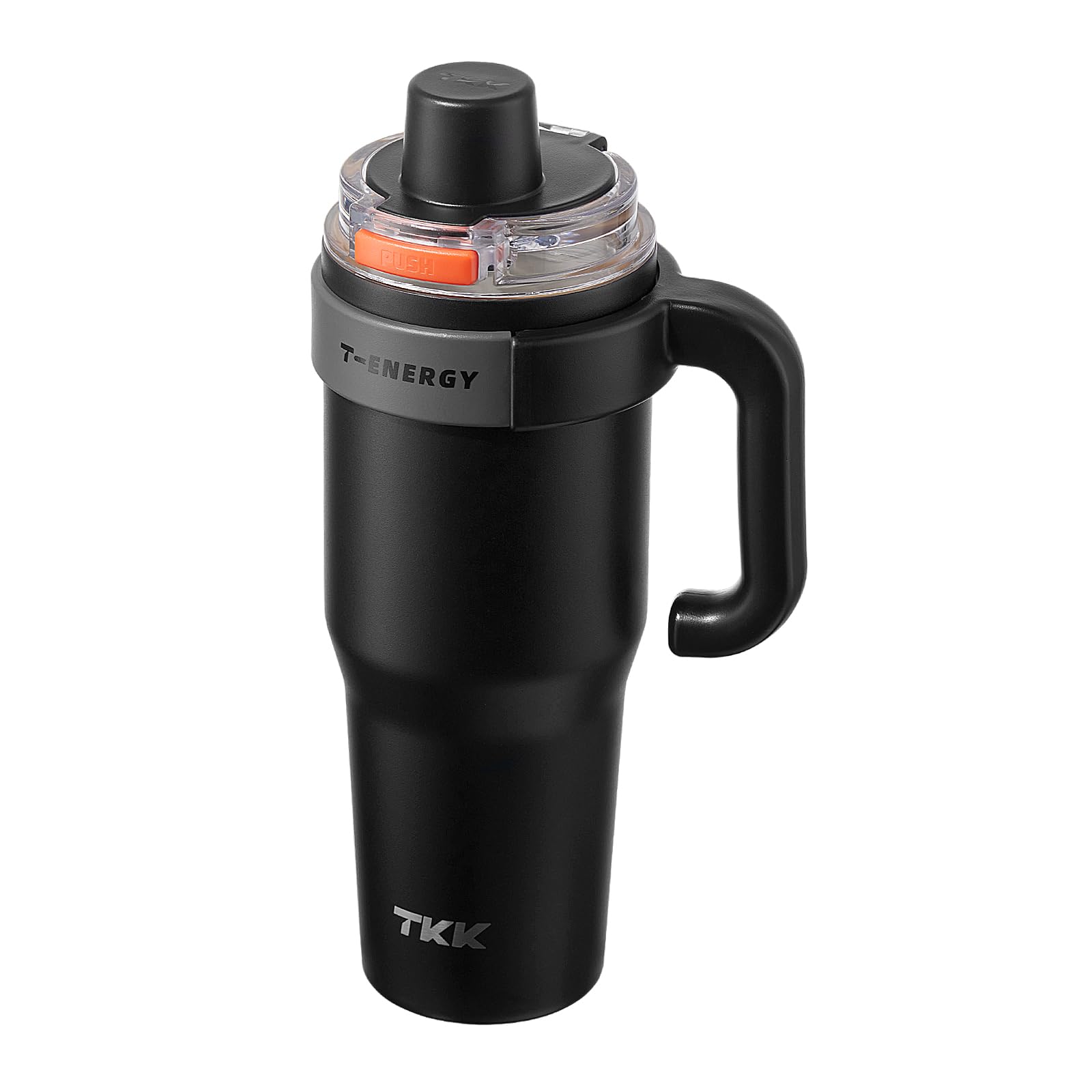 Gobelet Isotherme TOBUK 1200 Ml Avec Couvercle à Paille Et Bouchon - Acier Inoxydable Sans BPA - Pour Boissons Chaudes Et Froides - Idéal Voyage
