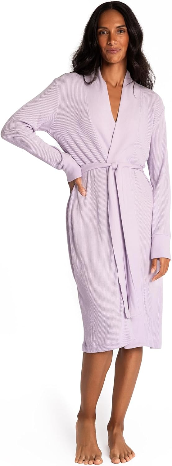 PJ Salvage womens Textured Essentials Robe - Image 2