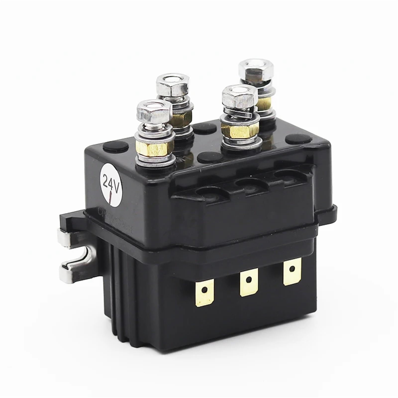 Contacteur d'inversion DC for treuil électrique, ADC50-D 2NO + 2NC 12V 24V 48V 50A, travail à Long terme, 1 pièces(24Vdc)