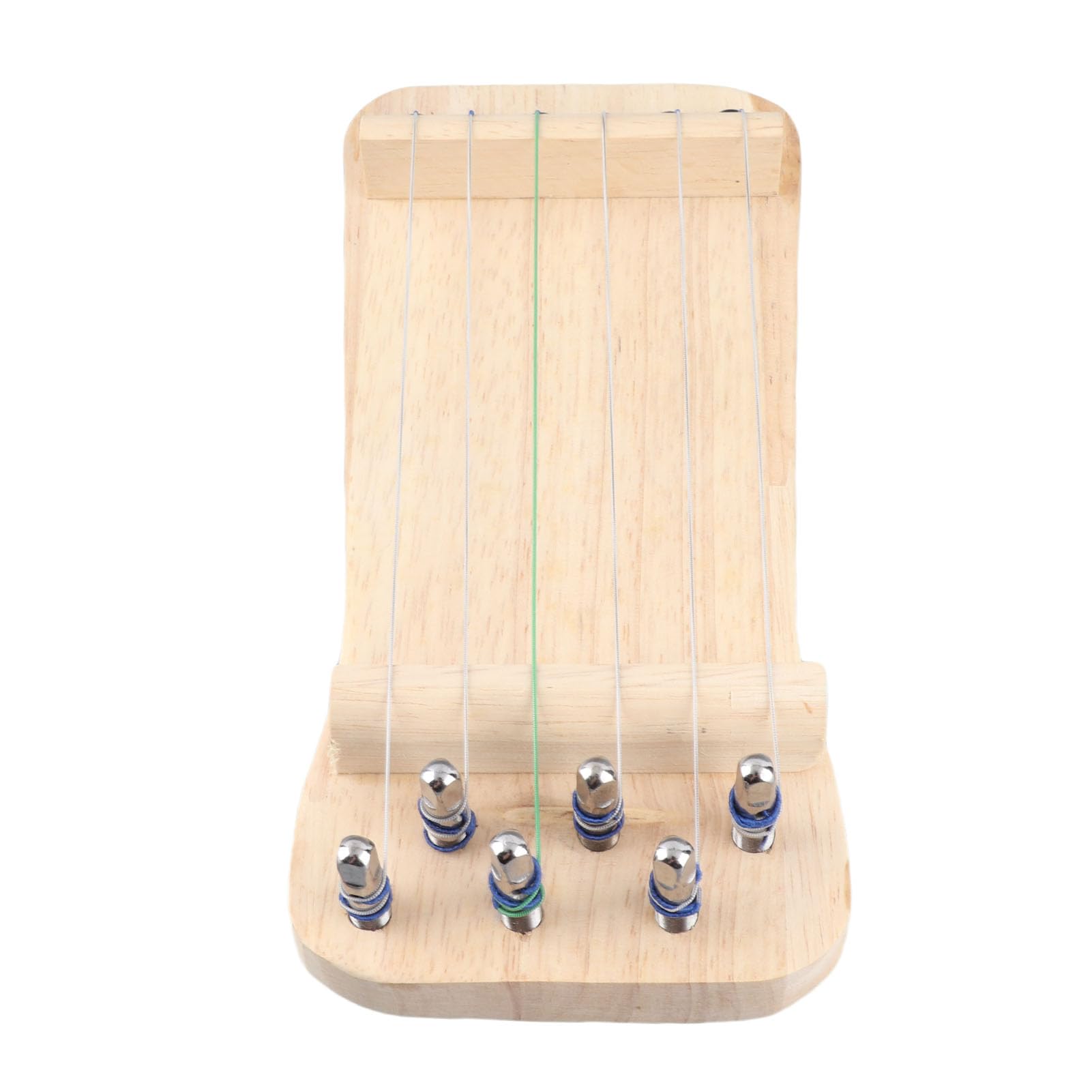 Mini outil d'entraînement Guzheng à 6 cordes avec sac de rangement inclus pour l'entraînement technique de la main droite, se familiariser avec le doigté, entraîneur de