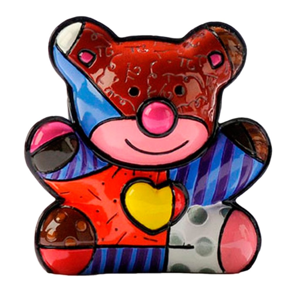 Romero Britto Mini Bear, Love Bear, by Giftcraft : Amazon.sg