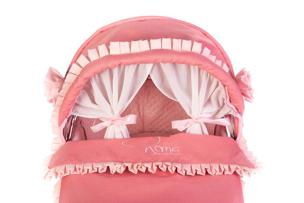 Roma Annie Amy Childs Klassischer Puppenwagen, Rosa, 3–16 Jahre