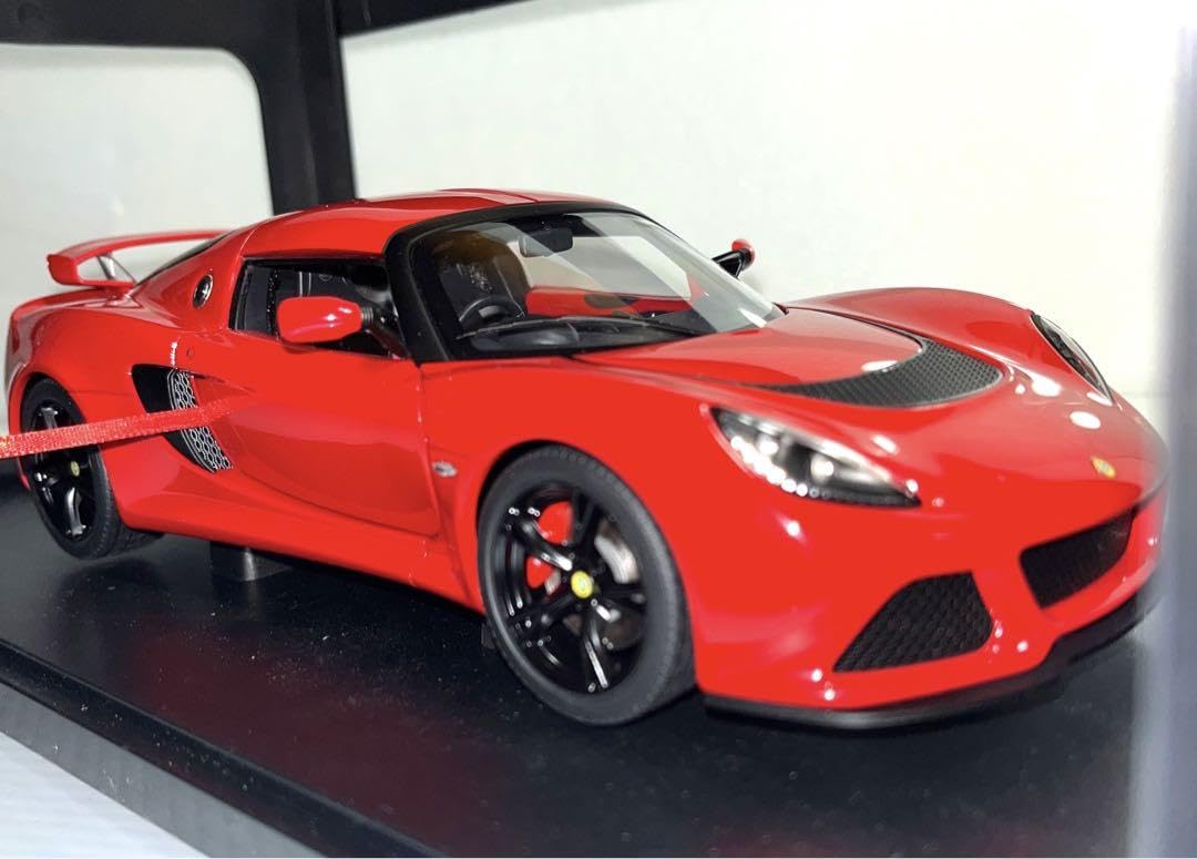 超希少　絶盤品　Lotus Exige オレンジ ミニカー 超希少 ロータス エキシージ S. LOTUS スケール 1/28 ミニカー
