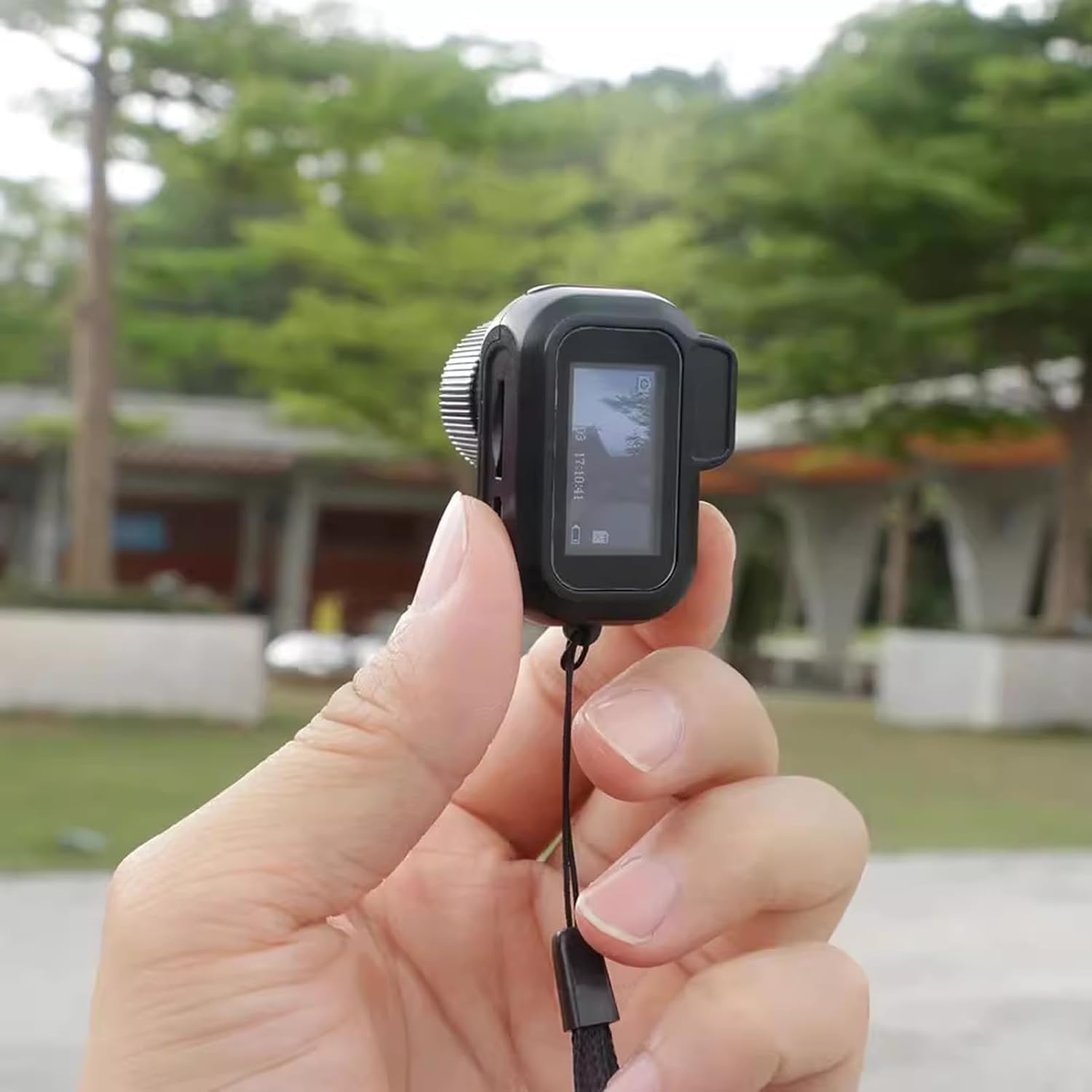 Mini Keychain Camera, 1080P 2MP Mini Thumb Sized Camera Keychain, Micro Video Camera Camcorder, with 100 Mins Battery Life, for Students, Kids
