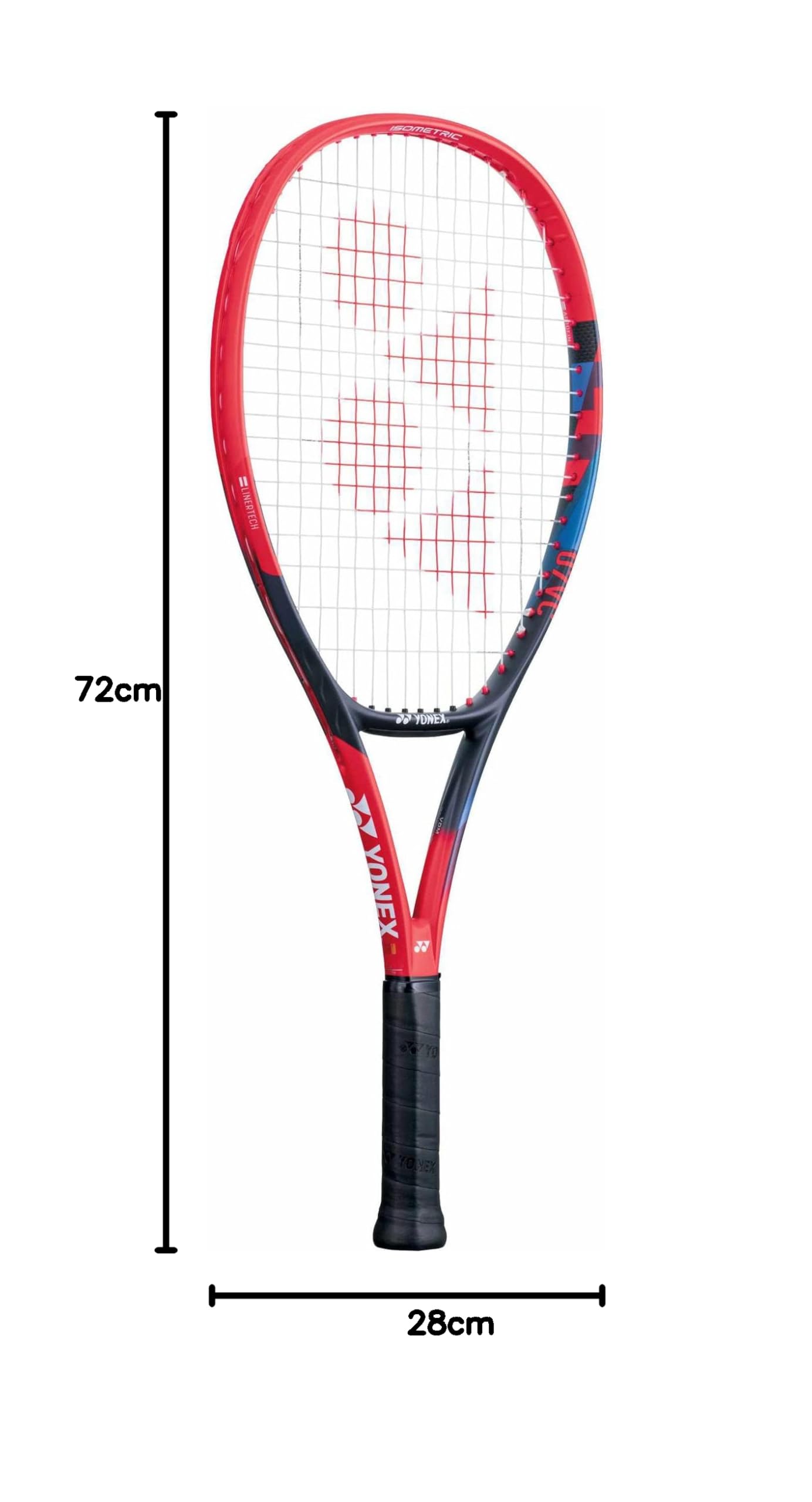 Yonex Tennis Racquets V CORE 25 G0 240 Grams (Scarlet) : Amazon.in