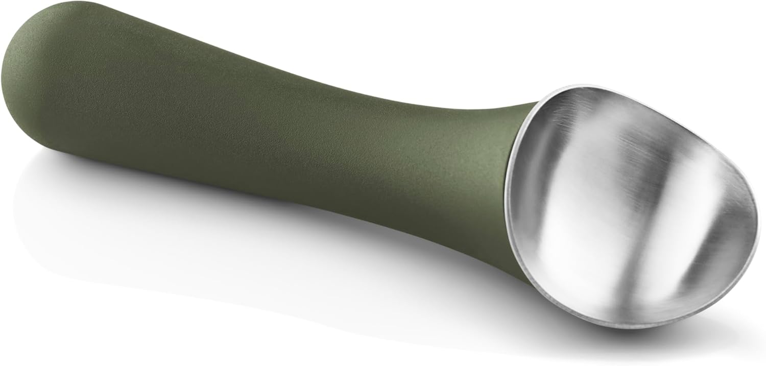 Eva Solo | Green tools Ice cream spoon | Scoop & portion even rounds of ice cream, purée or other soft foods | Green