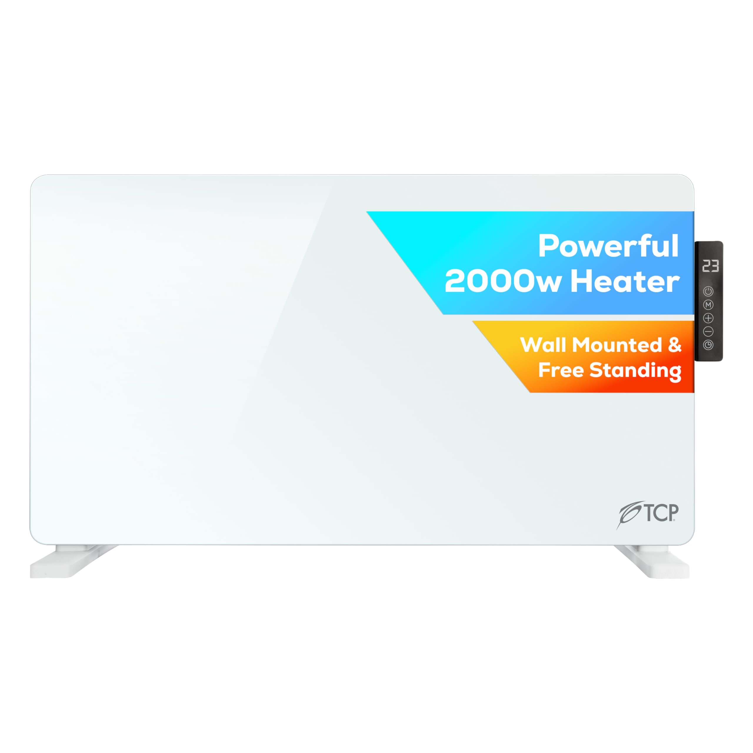 TCP 2000W White Glass Panel Heater, Review – Best Value for Money?