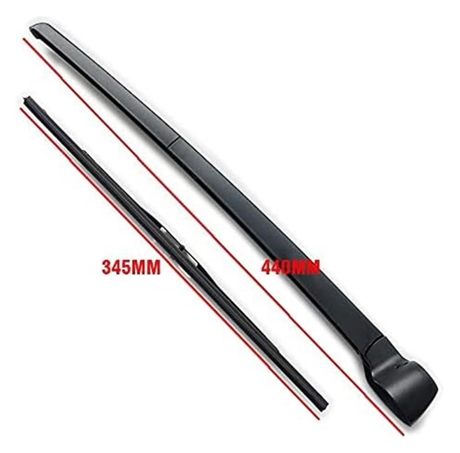 Para A3 8P HATCHBACK 2003-2008 Q7 4L 2006-2015 Escobillas Limpiaparabrisas Coche Lavadora Cepillos Repuesto Parabrisas Trasero 14" Escobilla Limpiaparabrisas Automóvil(Wiper blade and arm)