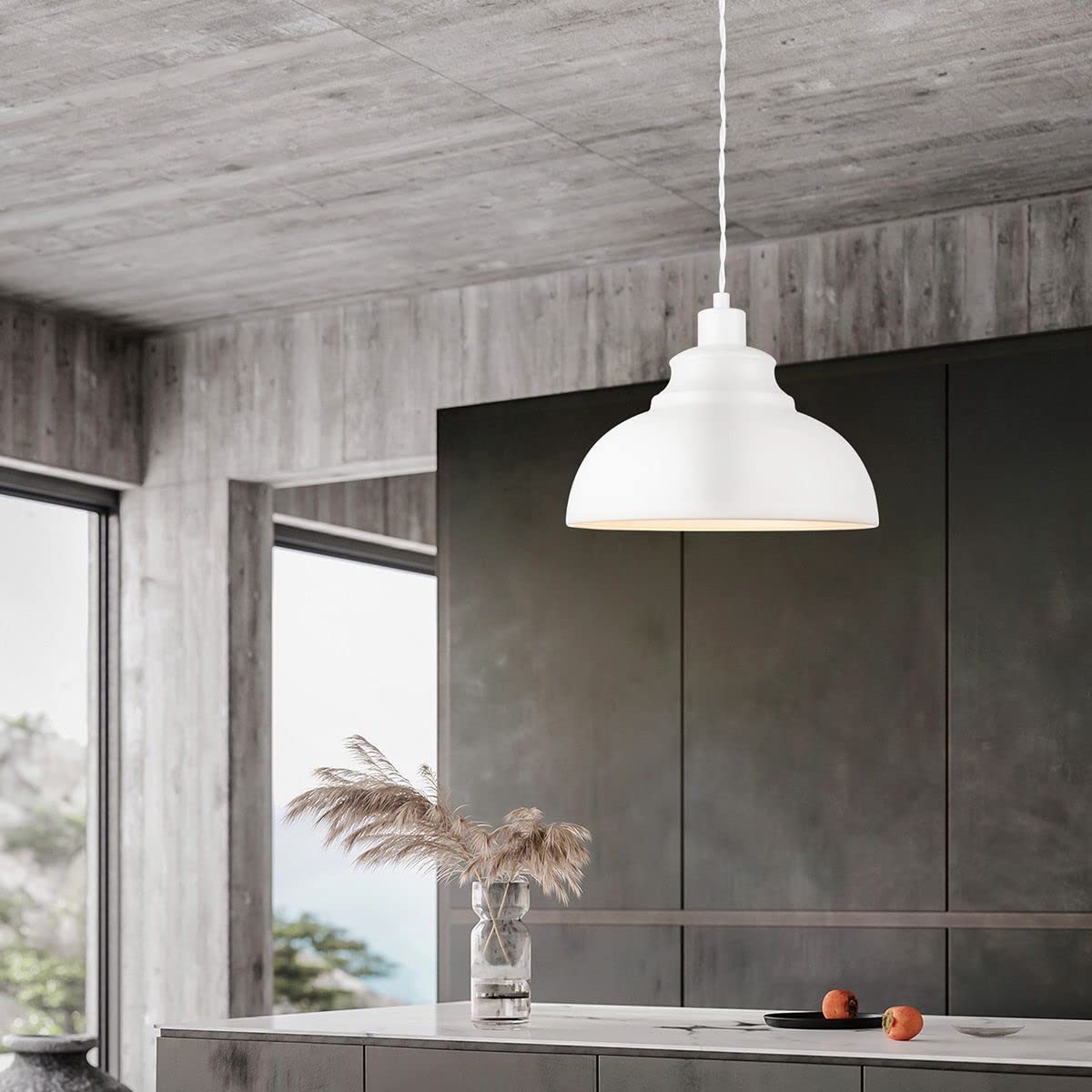 Home Sweet Home Moderne Abat-Jour Bling | Cylindre |35-35-21Cm | Violet | Abat-Jour En Tissu De Coton | Pour Douille De Lampe[H196] - Maison