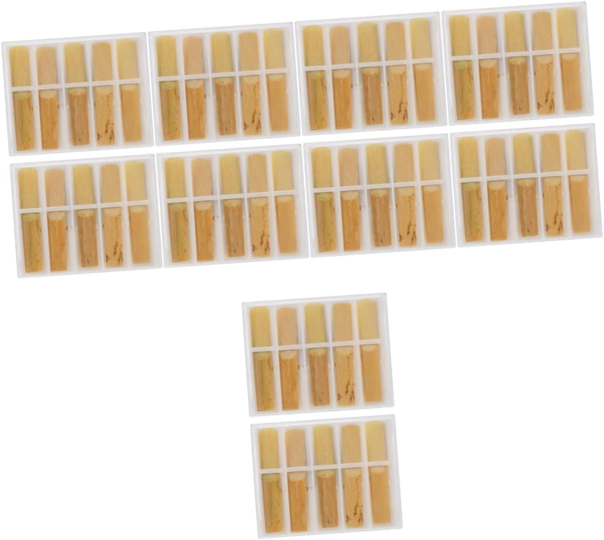 Abaodam 5sets Traditional Clarinet Saxophone Accessories Perfect for Beginners to Professionals 10pcs*5