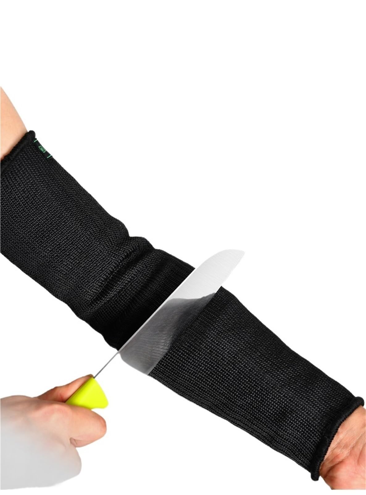 Protège-bras anti-coupures, gants en fil d'acier de niveau 5, protège-poignets, manchons anti-couteaux et protection contre les coupures, entailles coups lame Résistants à la perforation