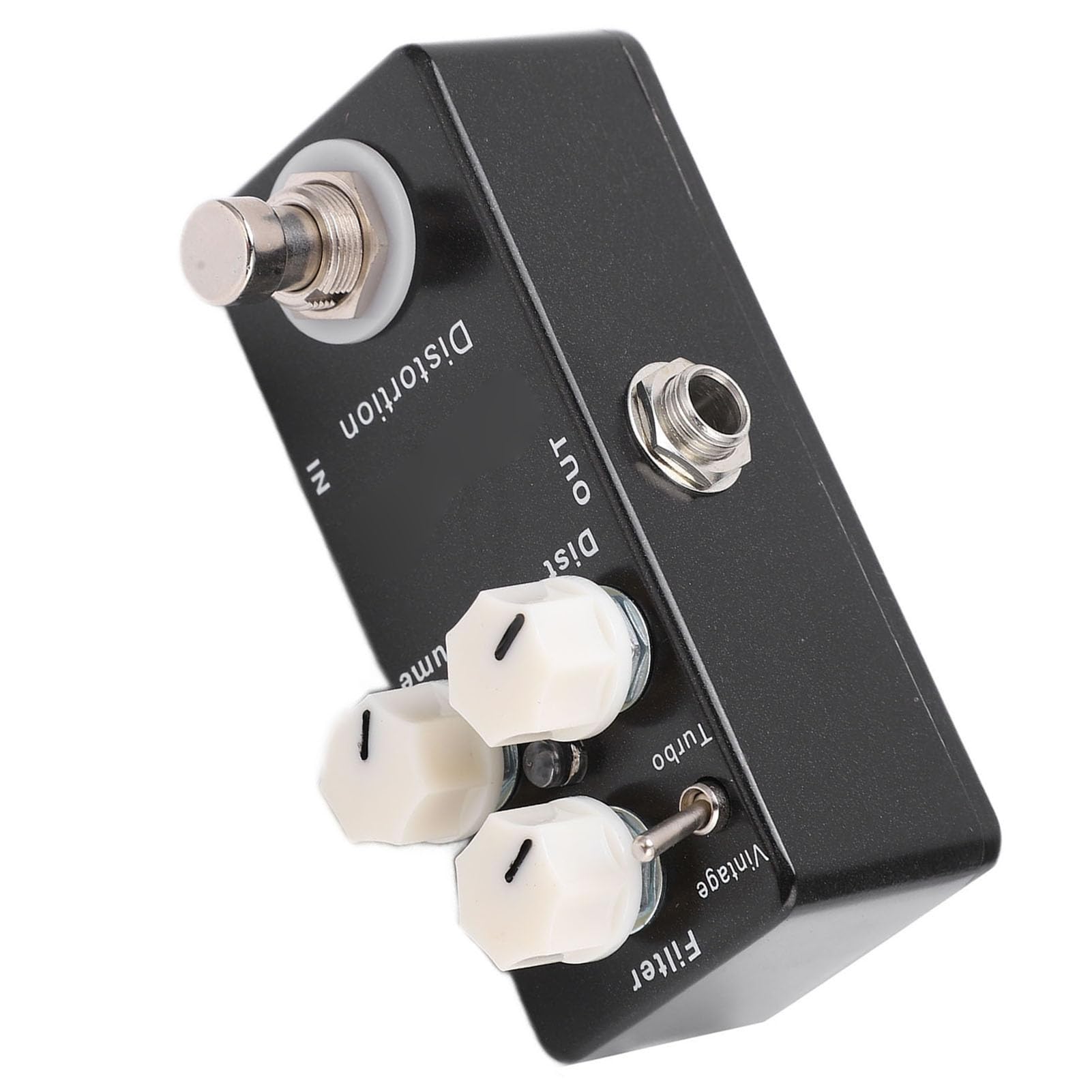 FILFEEL Pedale per Chitarra Distorsore con Interruttore True Bypass – Effetto Compatto Ed Elettrico per Chitarristi