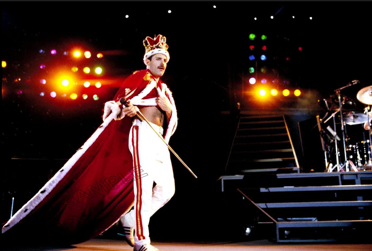 Multicolor Freddie Mercury Poster Rock Blues Music Photo Wall Art Picture Poster A4