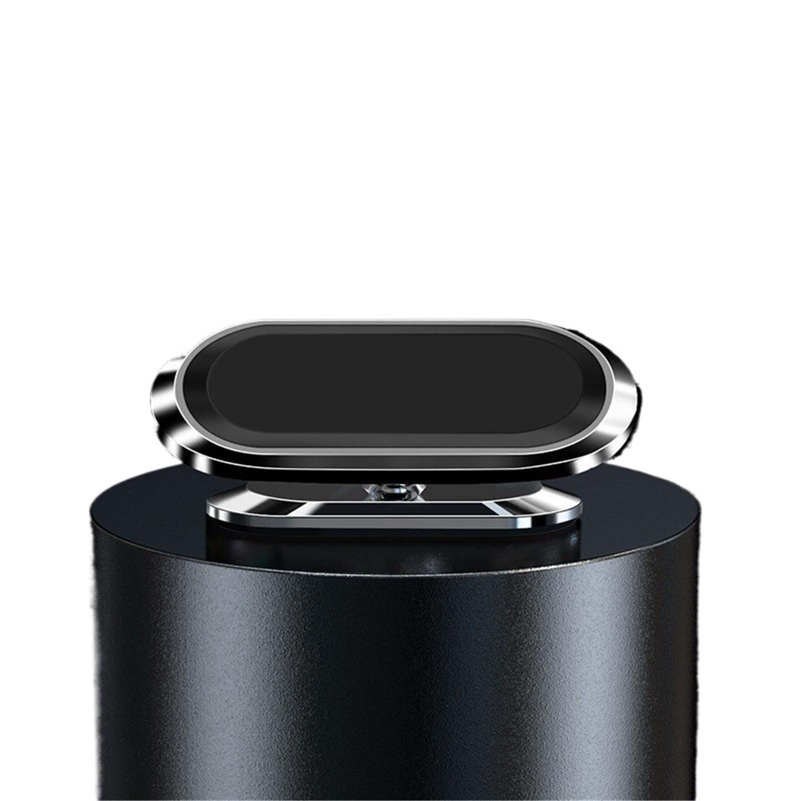 para iPhone Soporte Teléfono Móvil Soporte Magnético Teléfono Teléfono Celular Móvil Magnético Ventilación Aire GPS Soporte Móvil Coche(Black)