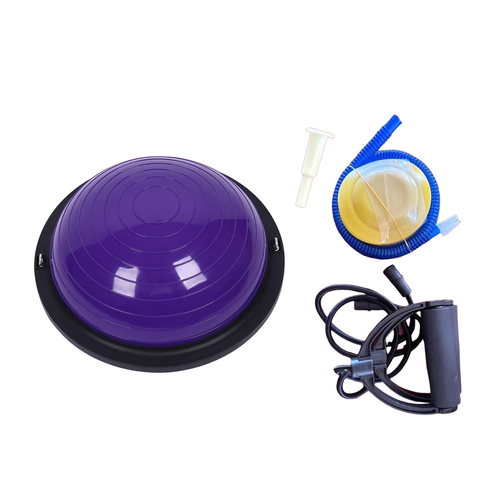 harayaa Gleichgewichtsball Balance Kissen Gymnastikball Und Trainingsball Aus PVC mit Strukturierter Standfläche für Pilates Und Funktionelles Training Z