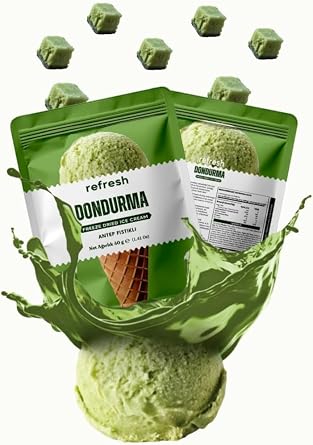Refresh Freeze Dry Antep F st kl  Dondurma - Dondurularak Kurutulmu  Dondurma - 40gr