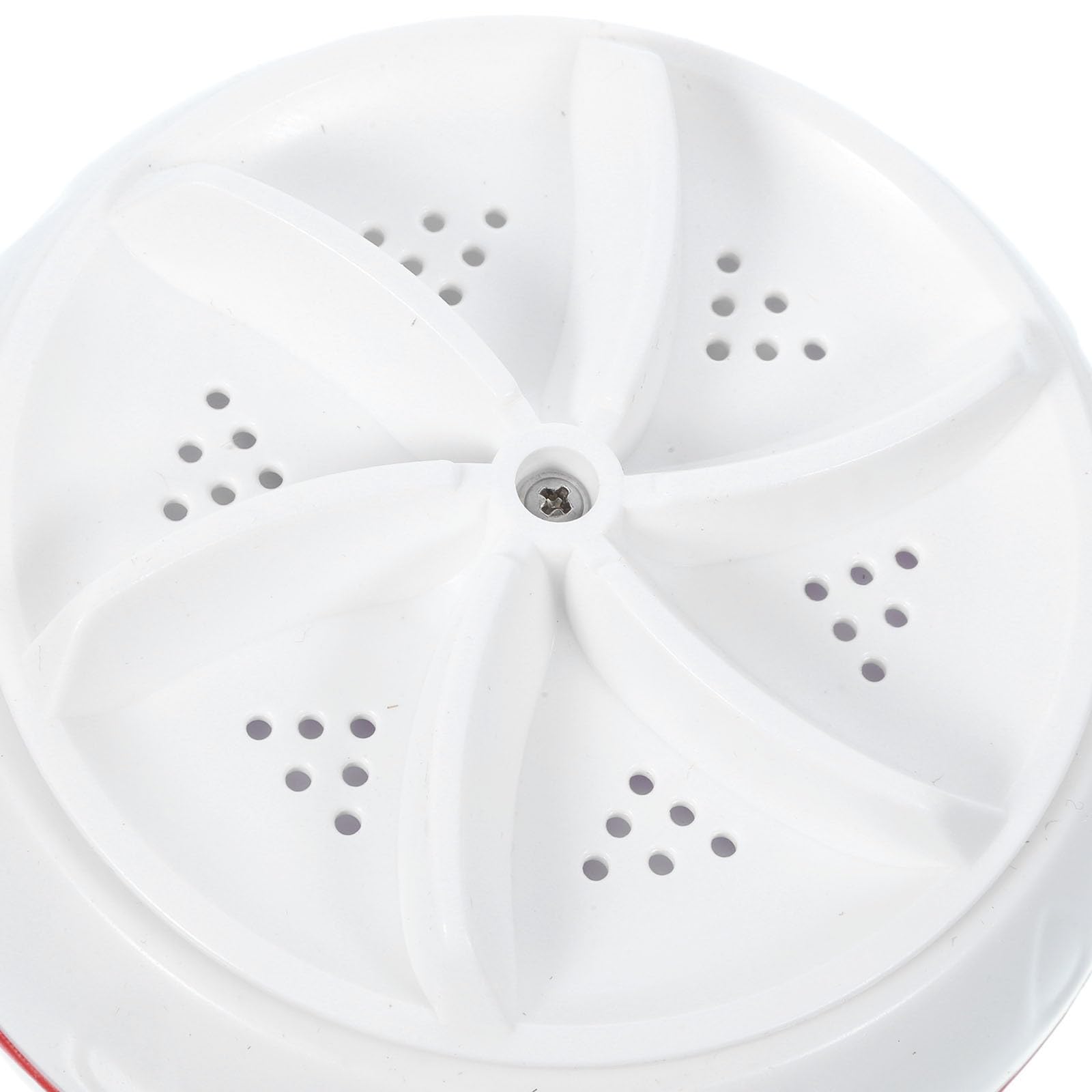 Mini Lave-linge Portable 30w USB Interrupteur, Blanc | Rotation Avant et Arrière, Abs Léger et Transportable, pour Voyages Fréquents et Usage en Dortoir