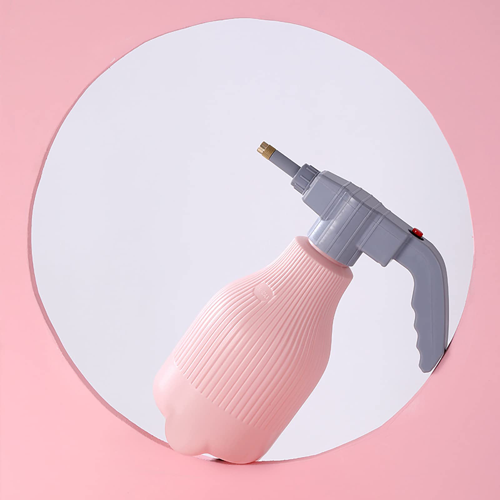 Arrosoir en plastique avec vaporisateur d'eau - 1,5 l - Rose