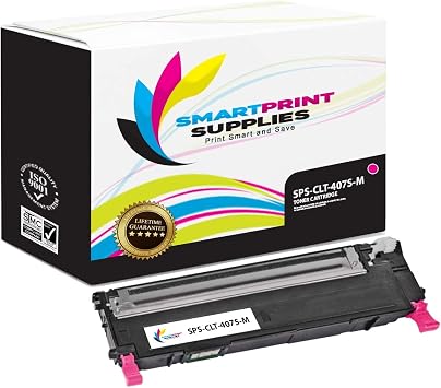 CLT-M407S Magenta Compatible Toner Cartridge Replacement for CLP-320 321 325, CLX3185 3186 Printers 1000 Pages