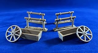 Hitching Posts Water Troughs Set - 28mm Terrain Western Old West 3D Printed