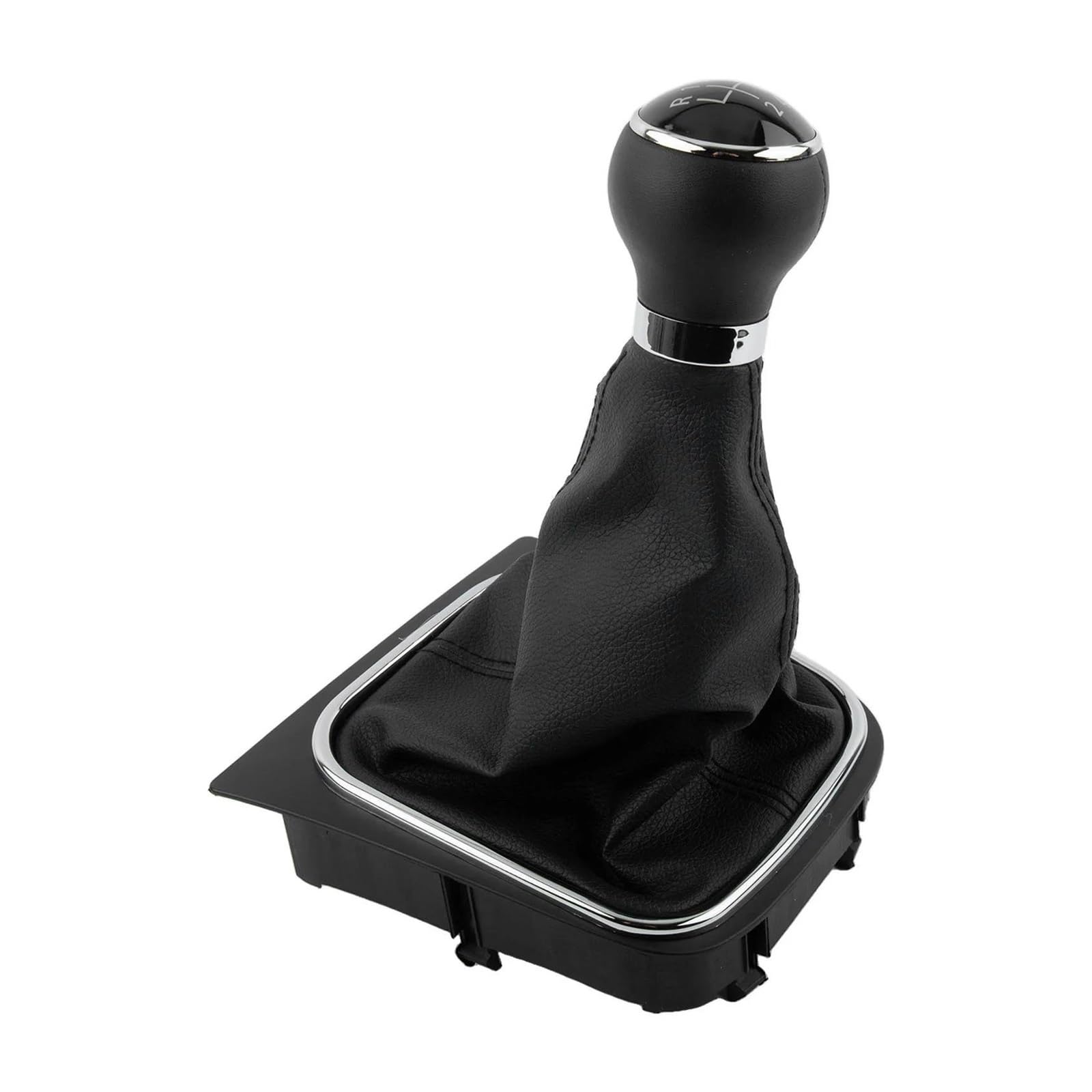 AHRPKAMERD Gear Shift Knob 1PCS for Golf 5 V 6 VI for Jetta for 6 Speed Gear Shift Boot Gear Knob Gear Stick Head(5 Speed)