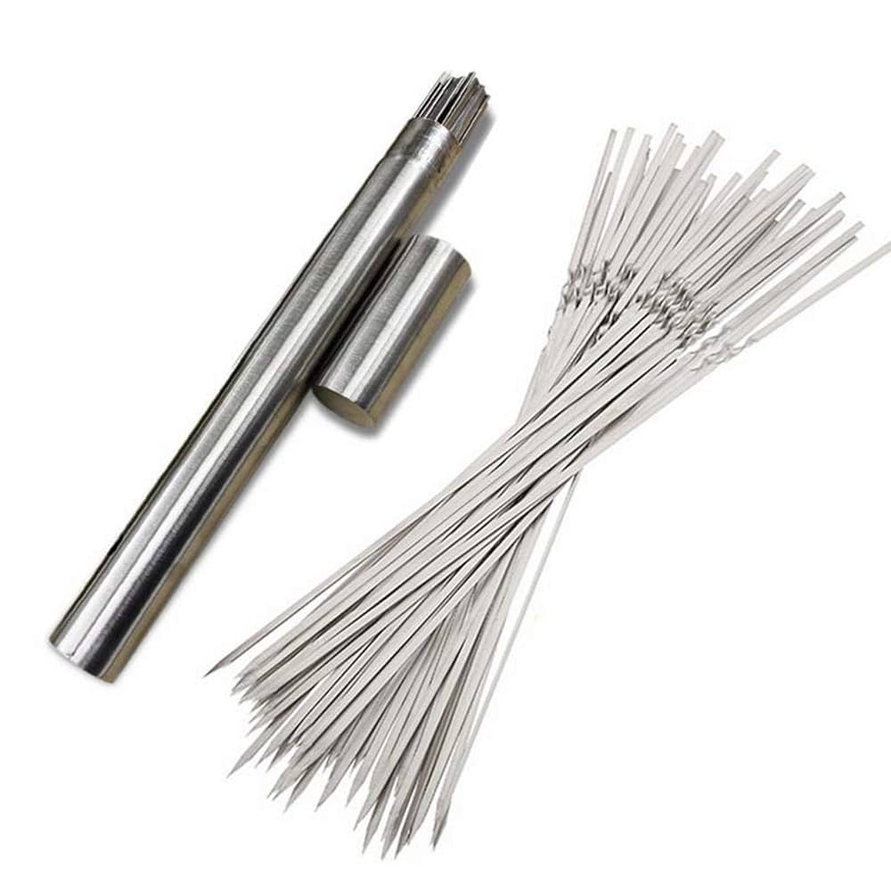 Amazon | 50個入り 焼き串 バーベキュー串 串 ステンレス製 焼き