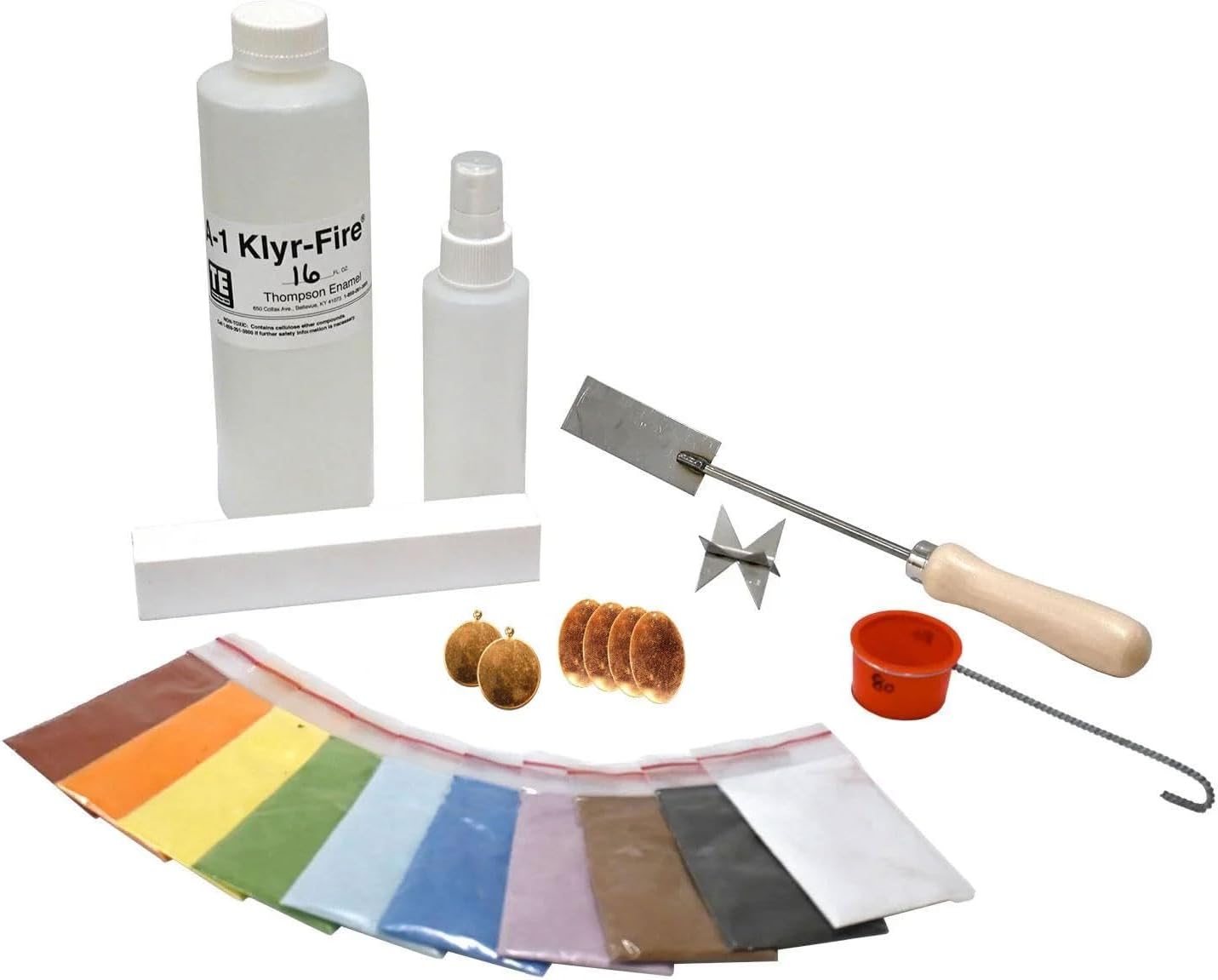 Delphi Glass Copper Enamel Starter Kit