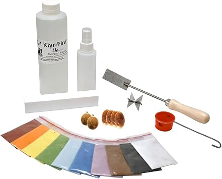 Delphi Glass Copper Enamel Starter Kit