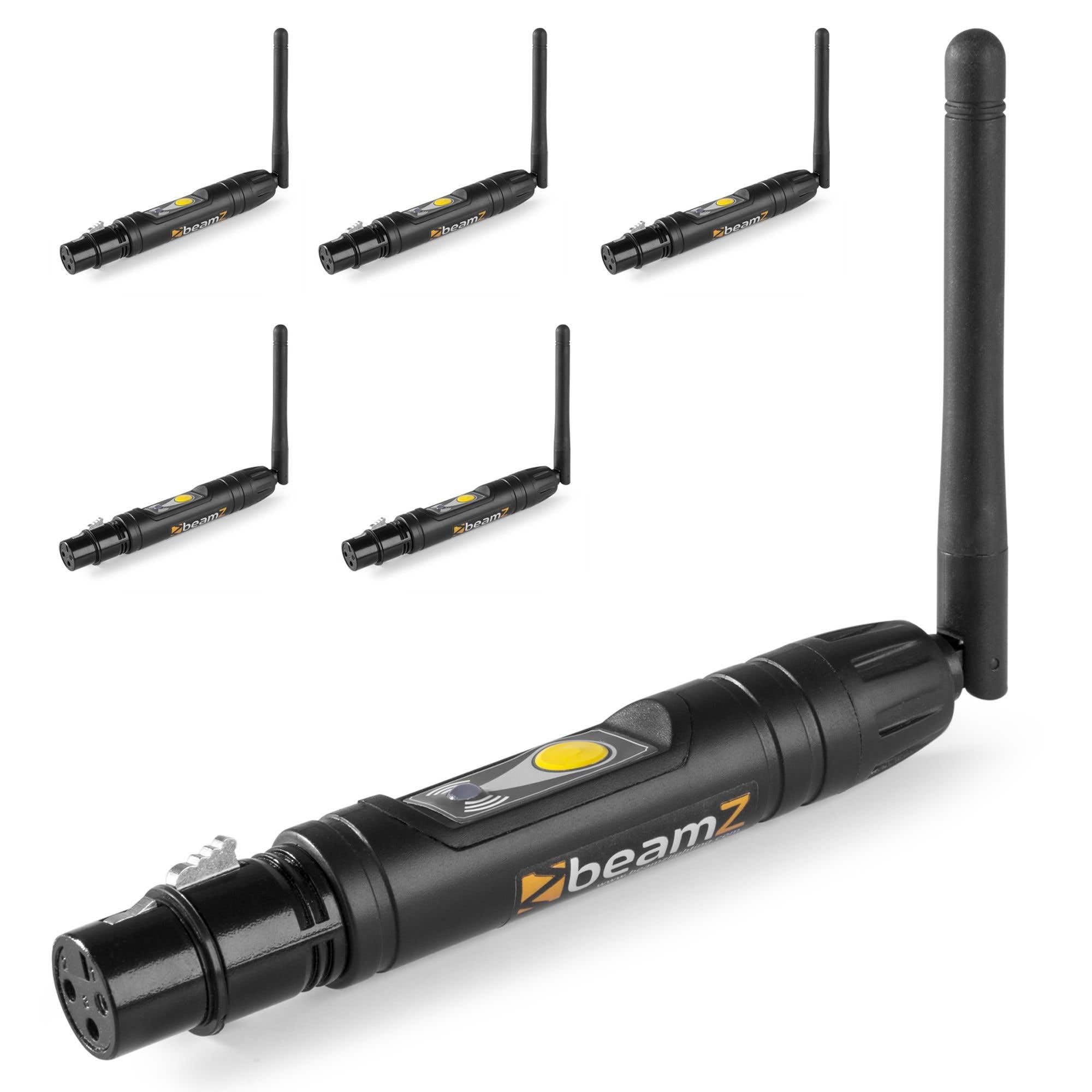 BeamZ BBP Wireless DMX Eazylink Sender und Empfänger - 6er Set WDMX Transceiver