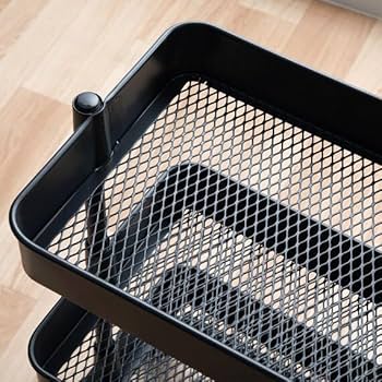 Amazon.co.jp: ニトリ 高さ調節ができるスチールワゴン トロリ