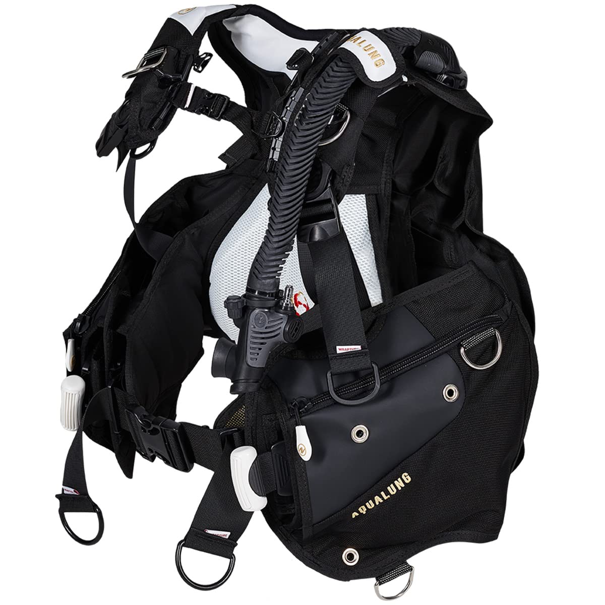 Aqua Lung Axiom Women's Scuba Diving BCD, Black/White, MD