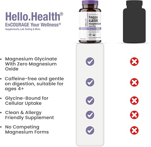 Miniatura 4 de Glicinato de magnesio 400mg Porción133mg cápsula, 90 cápsulas (paquete de 2)