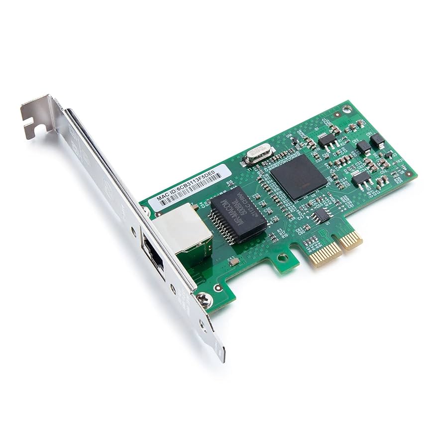Amazon | H!ファイバーギガビットPCIe NIC Intel 82573チップ