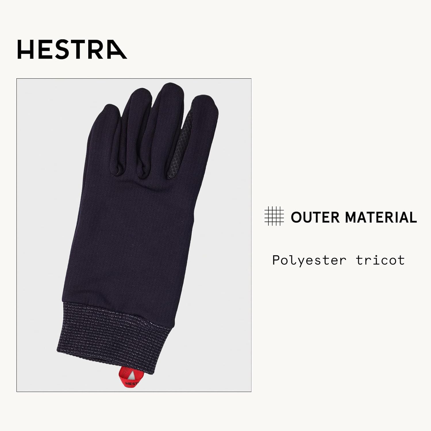 Hestra Touch Point Active Liner - Machine Washable, Touch Screen Compatible Liner for Additional Layering or as a Thin Glove - Image 3