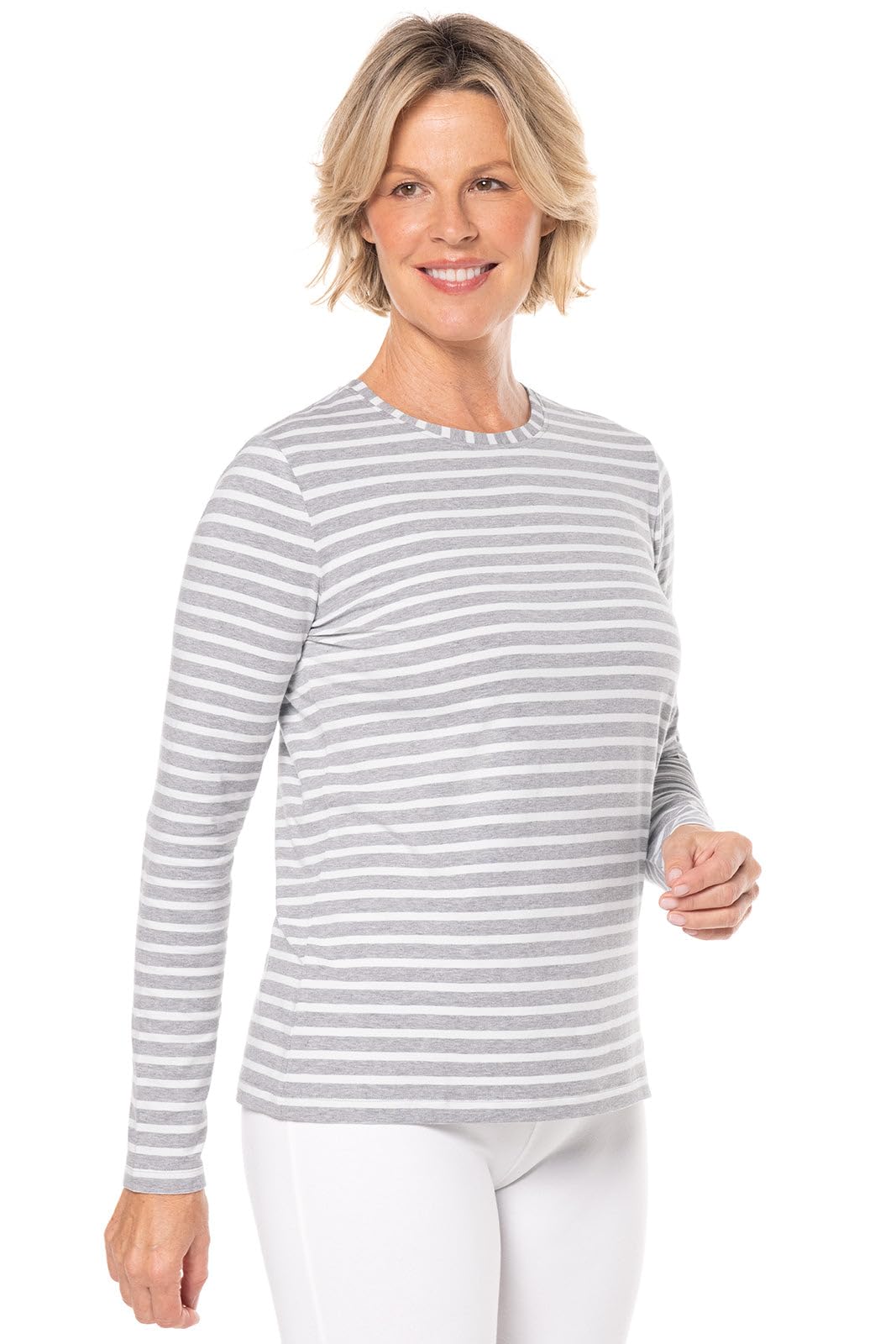Coolibar Women's Long Sleeve T-Shirt Morada