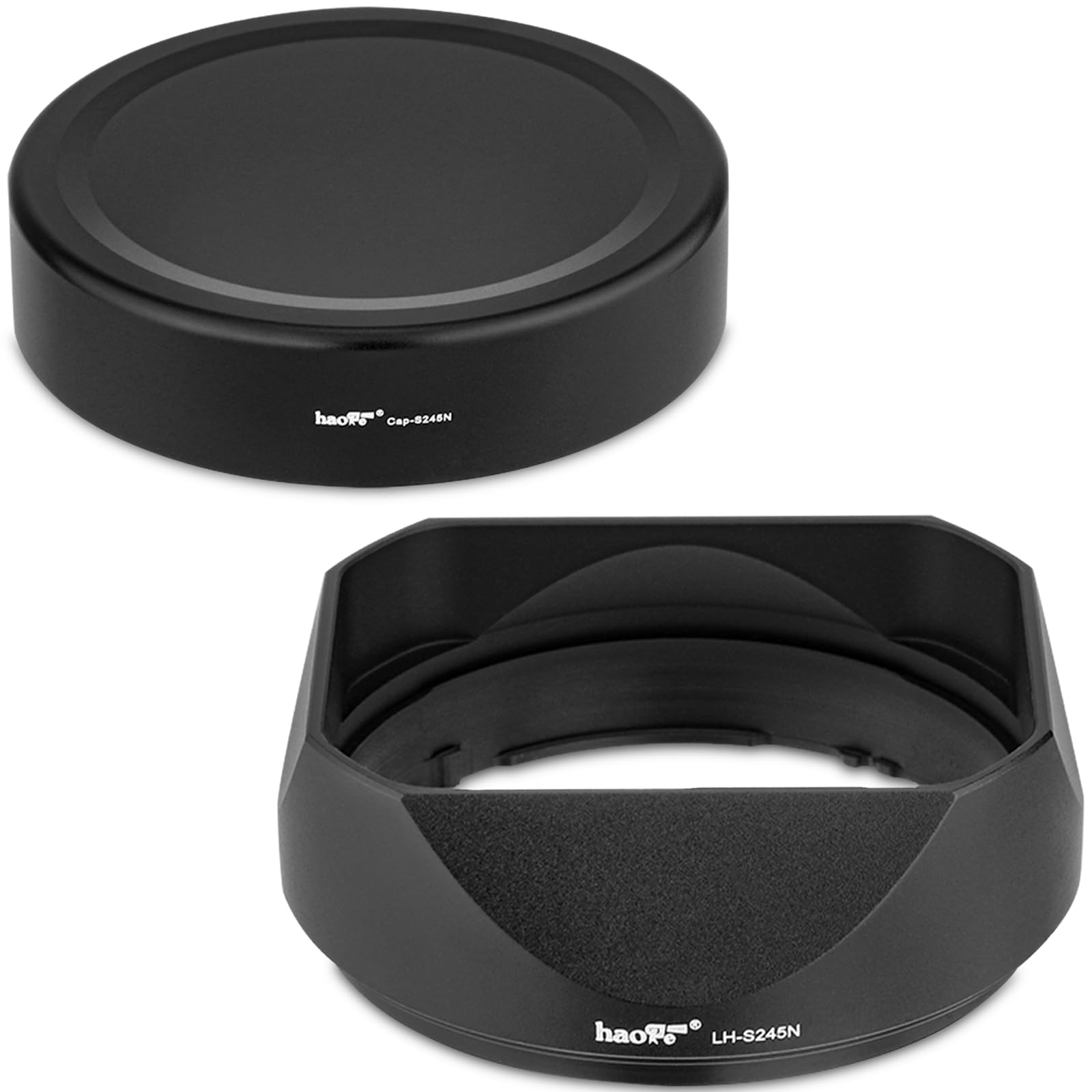 Haoge Metal Square Lens Hood for Sony RX1R3/RX1M2/RX1 FE 40mm F2.5 G FE 50mm F2.5 G 24mm F2.8 G Lens Shade on A7CII A7CR A7R5 Camera Bayonet Mount