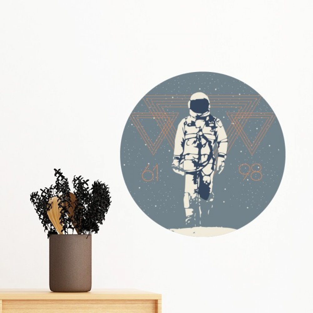 Sticker mural alien et univers amovible DIYthinker pour deco chambre enfant 30cm