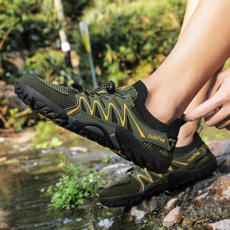 Image of Water Shoes Wide Toe Men Women Quick Drying Swim Beach Aqua Shoes for Water Sport Diving Hiking Sailing Travel