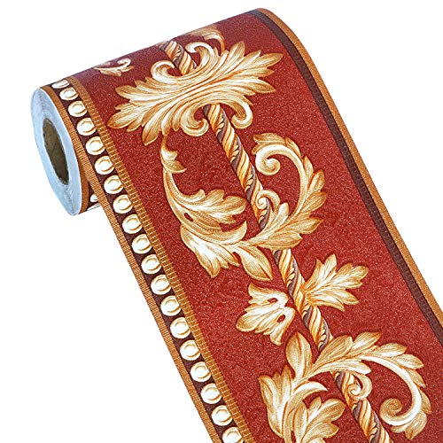 Bordo Adesivo Per Carta Da Parati 3D - Vinile Impermeabile 10.6x500 Cm, Per Cucina E Bagno - Foto 3