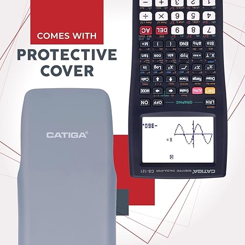 Miniatura 7 de Calculadora gráfica - Catiga CS121 - Calculadora científica y de ingeniería - Sistema programable Negro