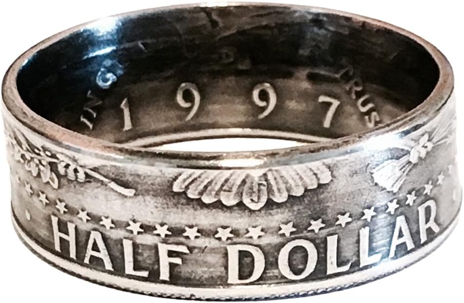 Half Dollar Coin Ring