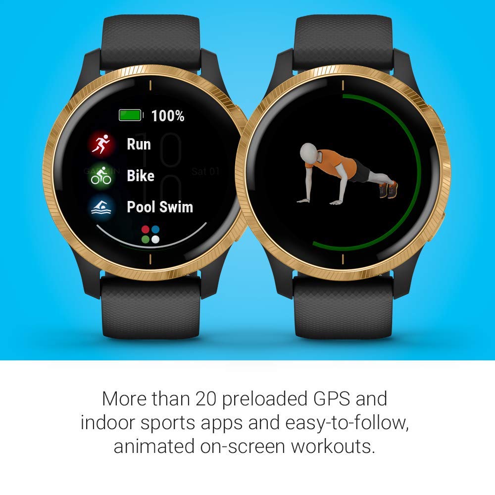 GARMIN/VENU/GPSスマートウォッチ ⑥ Amazon.com: Garmin Venu GPS Smartwatch with Bright Touchscreen
