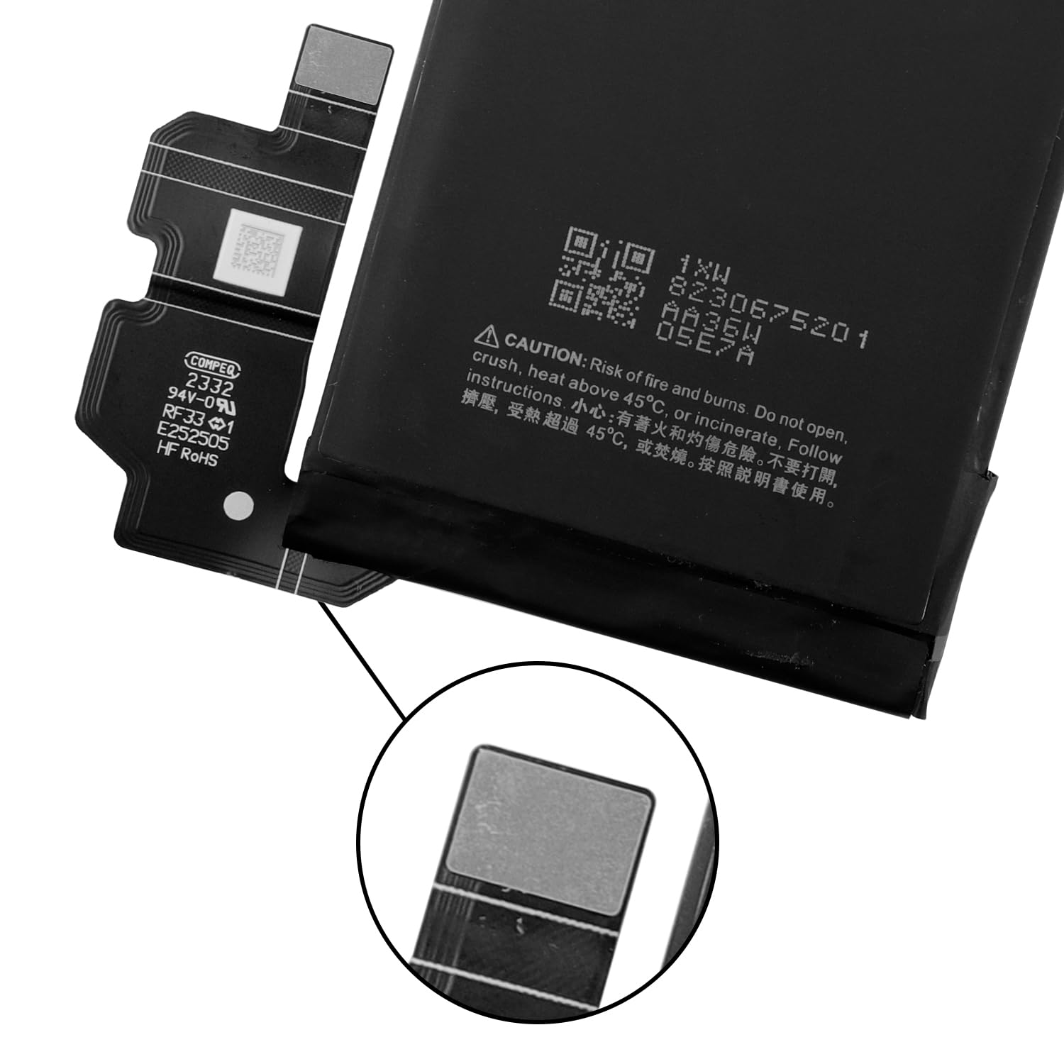 Duotipa 4485 mAh nowa bateria zamienna GS35E kompatybilna z Google Pixel 8 GKWS6 akumulator z zestawem narzędzi naprawczych