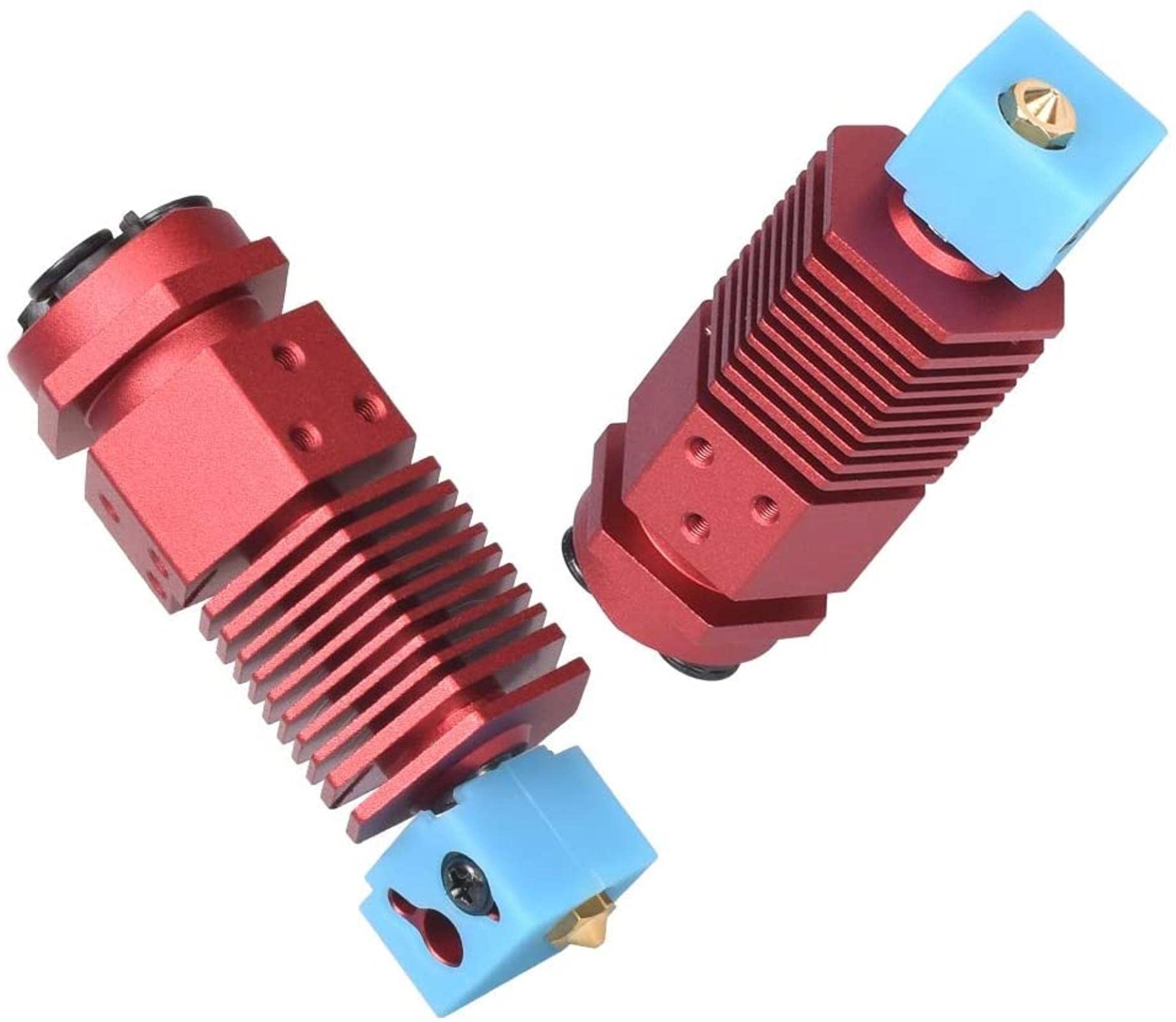 Druckerteile in 1 Out Hotend Switching Color 12V 24V Bowden Extruder 1.75MM Filament 3D Drucker Ersatzteile V5 Heizblock Kompatibel mit MK8 Titan Teflon Drucker
