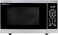 Vista 13 de SHARP Horno microondas para encimera con plato giratorio extraíble de 12.4 pulgadas, 1100 vatios, 1.4 pies cúbicos, color negro