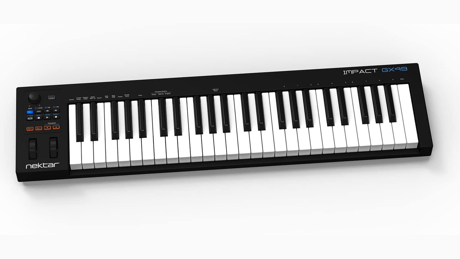 NEKTAR IMPACT GX49 MIDIコントローラー Amazon.com: Nektar Impact GX49 | USB MIDI Controller