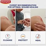 ELASTOPLAST Sensitive Kids Bandages for Wound Care and First Aid Kit (Pack of 2), Extra Skin-Friendly Hypoallergenic Bandages, Bacteria Shield, Painless Removal, Latex Free, First Aid Supplies, 2 Sizes, 2 x 20 Strips