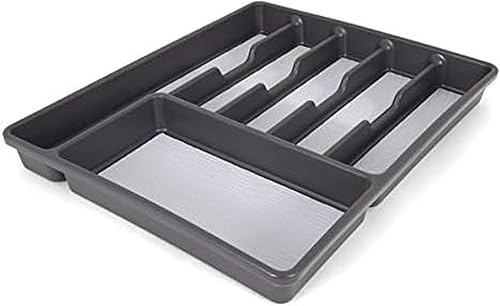 Copco Basics - Organizador de 6 compartimentos, gris carbón/gris claro