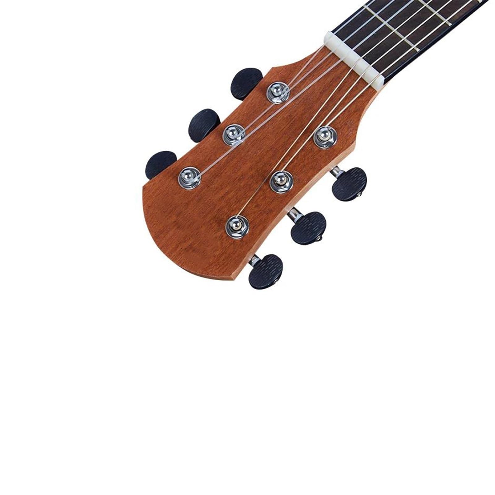 Ukulele Chitarra Acustica Baritona Ukulele Tenore Cutaway Da 76,2 Cm. Chitarra Da Viaggio Ukulele A 6 Corde